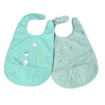 Bavaglini Facili da Usare CHICCO AZZURRI